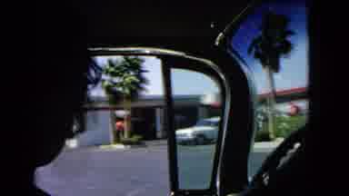 Las Vegas Nevada (1966): Driving Past A Route 66 Gas Station And Sporting Arena