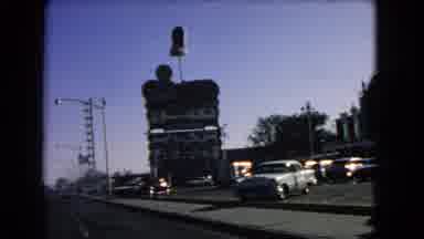 Las Vegas Nevada (1966): Touring The Streets Of A City Its Shops Cars And