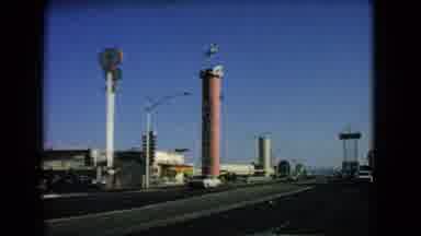 Las Vegas Nevada (1966): Driving Around And Taking In The Sights Of The Busy City