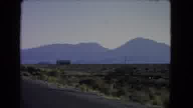 Las Vegas Nevada (1966): Driving Down A Road In The Middle Of Nowhere