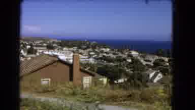 Los Angeles California (1966): Video Of See And Houses Background