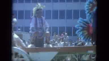 Milwaukee Wisconsin (1966): There Is A Big Parade That Is Celebrating An Indian