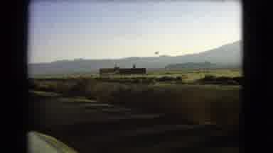 Nevada USA (1966): Trip In The Desert In A Car Watching A Warning In The Sunset
