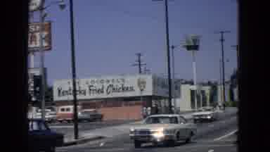 San Pedro California USA (1966): Vintage Video Of An Early Kentucky Fried Chicken