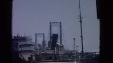 San Pedro California USA (1966): A Busy Bridge
