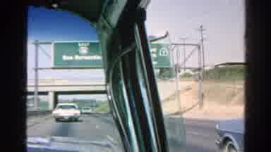 Silver Lake California (1966): 1950'S Drive Down Freeway