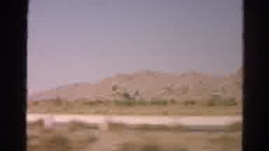 Silver Lake California (1966): Driving Past A Desert Scenery And A Lonely