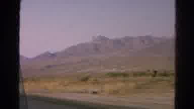Silver Lake California (1966): A Car Driving On The Road Showing A Sign Indicating