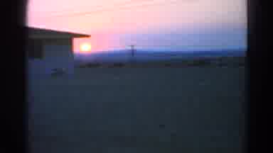 Silver Lake California (1966): Exuberant Sunset In A Place Without People Where It