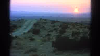 Silver Lake California (1966): Footage Shows A Dirt Road Leading Off Into The