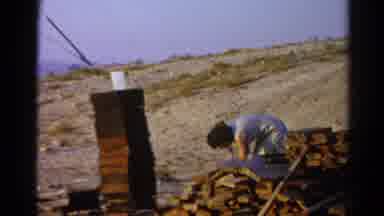 Silver Lake California (1966): A Group Of People Camp Outside In The Evening By A