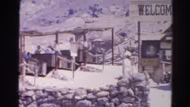 Silver Lake California (1966): People Shown Being Transported In Carts On A Track