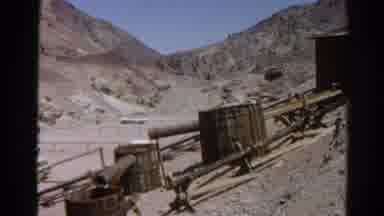 Silver Lake California (1966): Mining Carts Are Filmed Coming Down The Track On