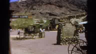 Silver Lake California (1966): People Walk In Groups And Pairs Through American