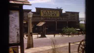 Silver Lake California (1966): An Old West Town With A Large Yellow Sign Named