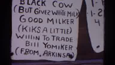 Silver Lake California (1966): Old Signs Advertising Items To Sell Or To Rent For