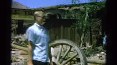 Silver Lake California (1966): Blond Children Playing In The Desert Hide And Seek