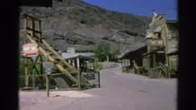 Silver Lake California (1966): Village Between Hills With No Apparent Movement