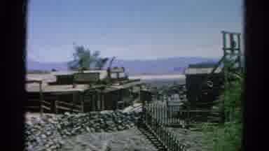 Silver Lake California (1966): Makeshift Church And Buildings Located In A
