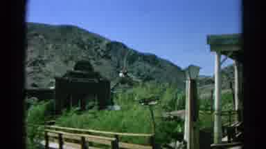 Silver Lake California (1966): Showing Area With Green Shrubs Mountains In The