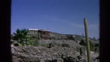 Silver Lake California (1966): Panning Across Various Structures And Vegetation In