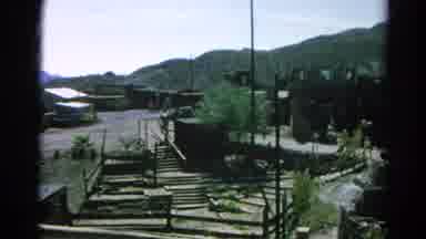Silver Lake California (1966): View Of A Deserted City Between The Mountains