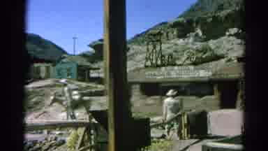 Silver Lake California (1966): Panning Of An Old Cowboy Town While Camera Person