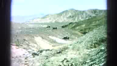 Silver Lake California (1966): Riding Funicular Train Up A Barren Mountainside