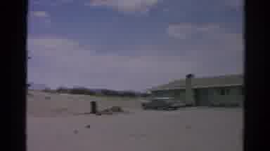 Silver Lake California (1966): Camera Pans Across The View Of The Car Parked