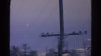 Silver Lake California (1966): A Panoramic View Of The Ocean And Telephone Poles