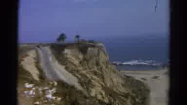Silver Lake California (1966): View Of The Beach From A Road That Is Very Close To