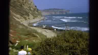Silver Lake California (1966): Sea Waves Touch The Mountain And The People Were