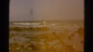 Silver Lake California (1966): Footage Filmed At A Rocky Beach On The Seaside