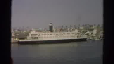 Silver Lake California (1966): Massive White Passenger Ship With Several Levels