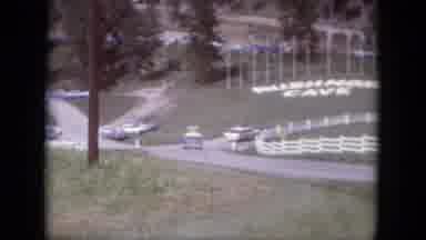 South Dakota USA (1966): Driving On A Road Man Walking Out Of Saloon Doors
