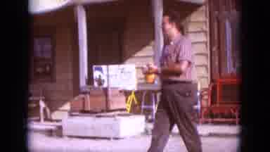 South Dakota USA (1966): White Man Tour Rural Part Of A Nice Foreign Area