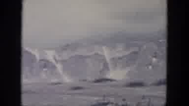 South Dakota USA (1966): Landscape Where You Can See Mountains And A Path Crossed