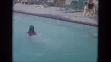 South Dakota USA (1966): Swimming Practices In Small But Very Deep Pool