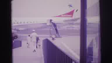 Brazil (1967): Footage Of Crew Embarking Onto An Airplane On The Runway