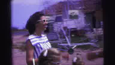 Brazil (1967): Happy Family Greeting Each Other On A Beach In A Scene From The