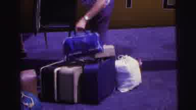 Brazil (1967): Different Sizes And Shapes Of Luggage Being Readied For Storage On