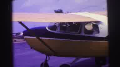 Brazil (1967): A Little Yellow Airplane Starting To Go Down The Runway