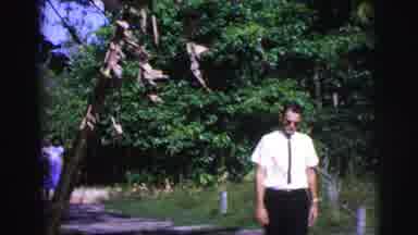 Brazil (1967): A Man Walking Down A Path A Woman Carrying A Child Walking Behind