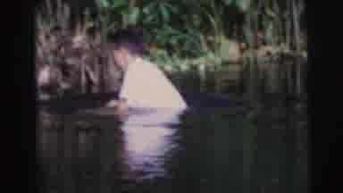 Brazil (1967): Brown Person Being Baptized In Water By White Priest With