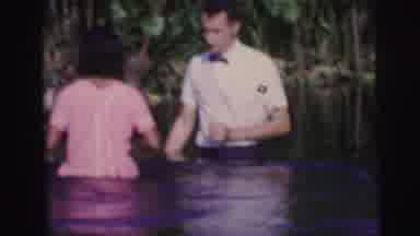 Brazil (1967): Fully Dressed Brown Woman Walks Toward Fully Dressed White Man As