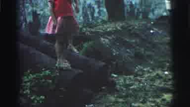 Brazil (1967): Young Girls At A Now Moss Covered Area Of Old River