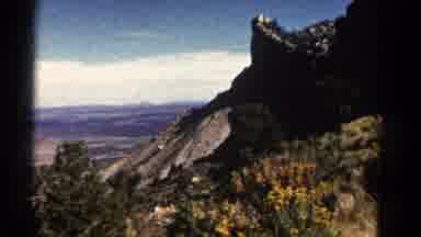 Colorado US (1967): Spectacular Scenic View Of The Countryside Filmed From A