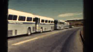 Colorado US (1967): Respecting The Line To Take The Morning Transport Bus At The