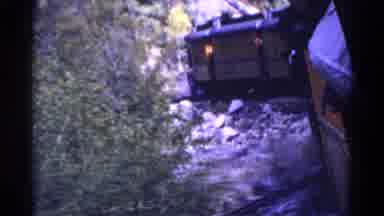 Colorado USA (1967): Train Derails In The Mountains
