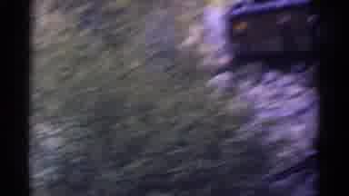 Colorado USA (1967): Footage Of A Cart At The Back Of A Train While It's
